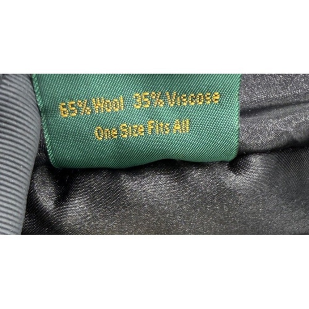 St. Andrew's Old Course Wool Tam O'Shanter Gray Golf Cap Dum Spiro Spero Crest‎ - Picture 6 of 6